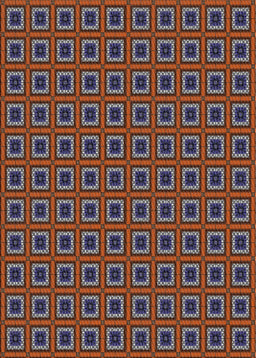 Patterned Rose Purple Novelty Rug, pat3700