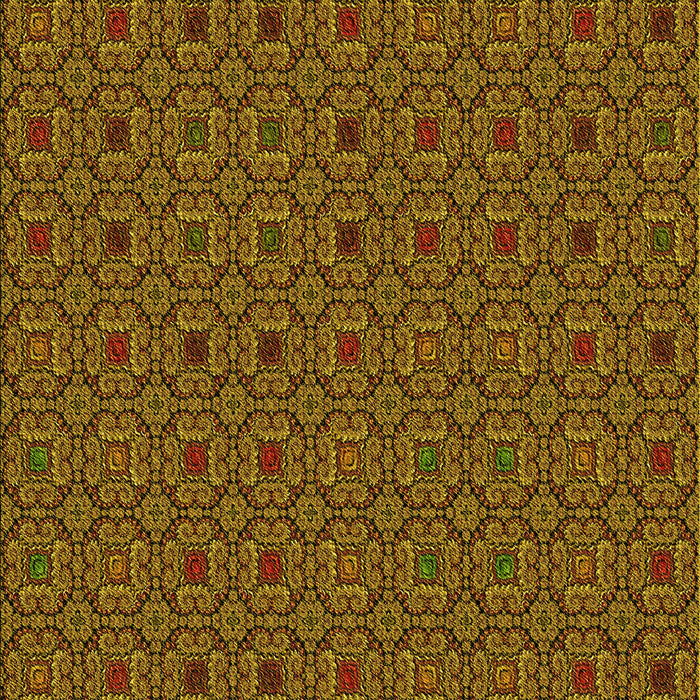 Patterned Red Brown Rug, pat3702yw