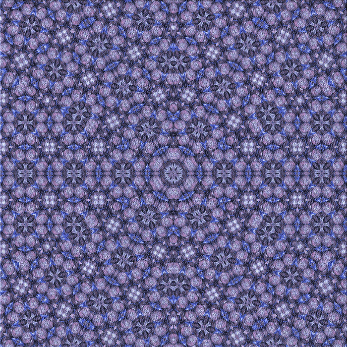 Round Machine Washable Transitional Purple Rug, wshpat3703blu