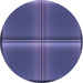 Square Patterned Dark Slate Blue Purple Rug, pat3704blu