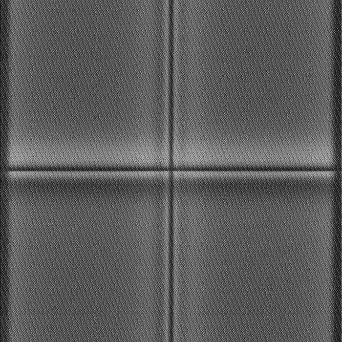 Patterned Black Rug, pat3704gry