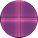 Square Patterned Medium Violet Red Pink Rug, pat3704pur