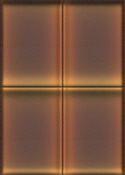 Machine Washable Transitional Bronze Brown Rug, wshpat3704