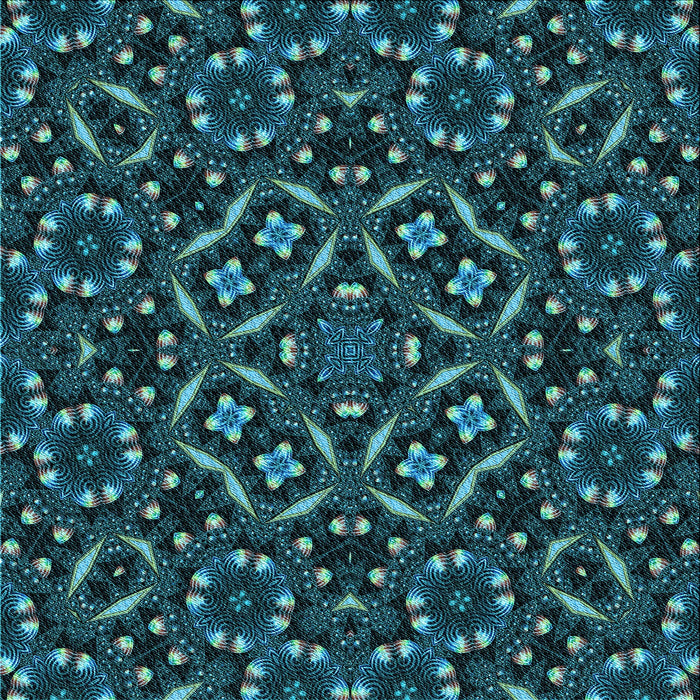 Round Machine Washable Transitional Deep Teal Green Rug, wshpat3705lblu