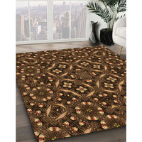 Patterned Red Rug, pat3705org