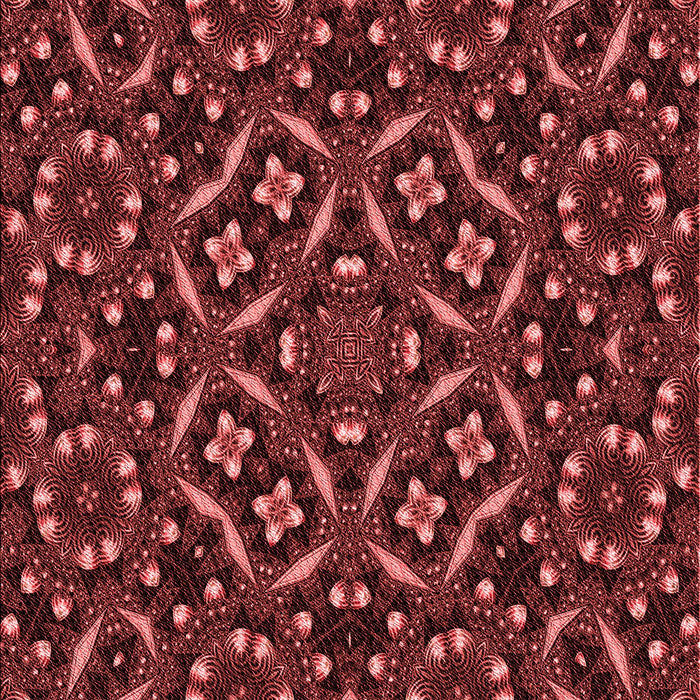 Machine Washable Transitional Red Rug, wshpat3705rd