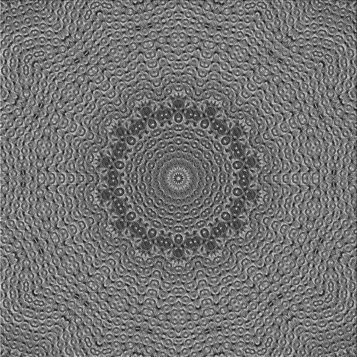 Round Machine Washable Transitional Gray Rug, wshpat3706gry