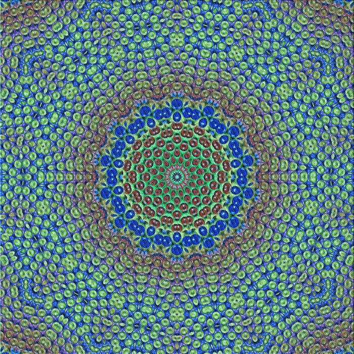 Round Machine Washable Transitional Dark Slate Blue Purple Rug, wshpat3706lblu