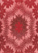 Patterned Red Rug, pat3707rd