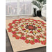 Machine Washable Transitional Khaki Gold Rug in a Family Room, wshpat3708org