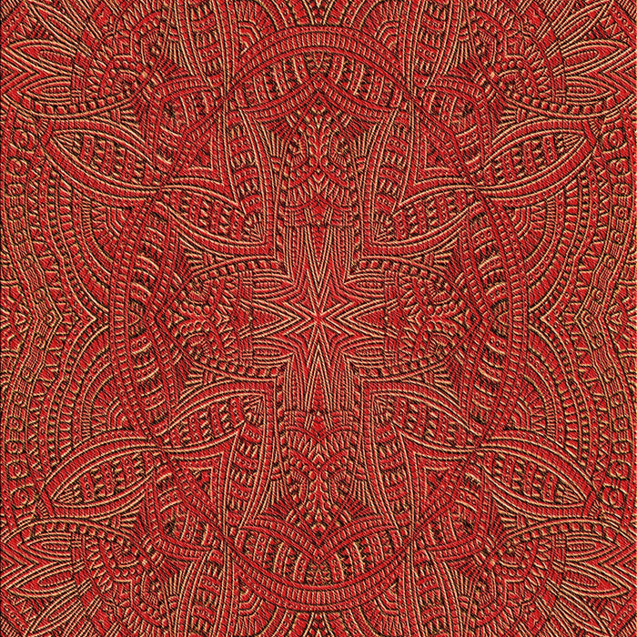 Patterned Red Rug, pat3709org