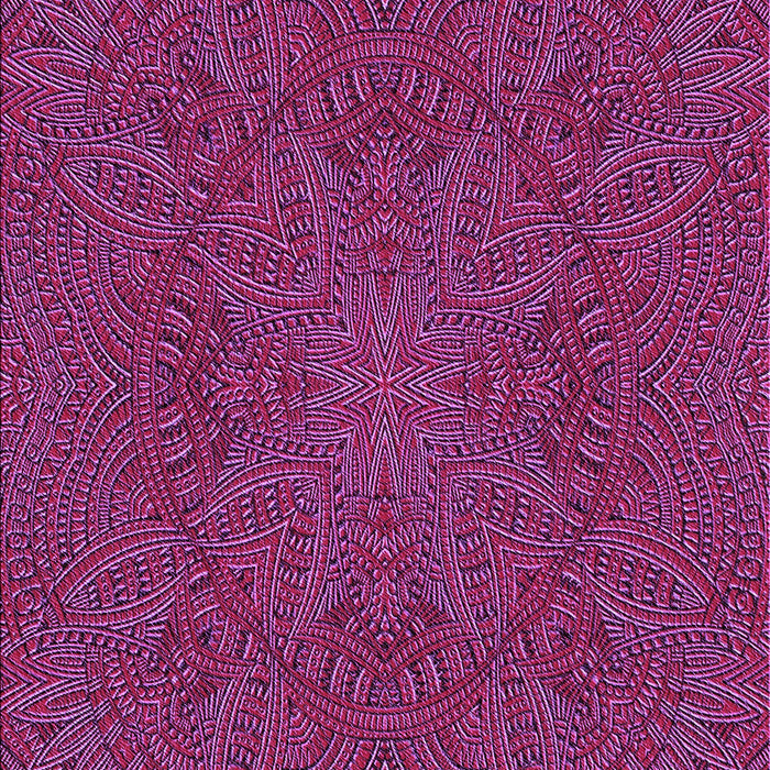 Patterned Orchid Purple Rug, pat3709pur