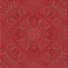 Round Machine Washable Transitional Red Rug, wshpat3709rd