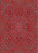 Patterned Red Novelty Rug, pat3709