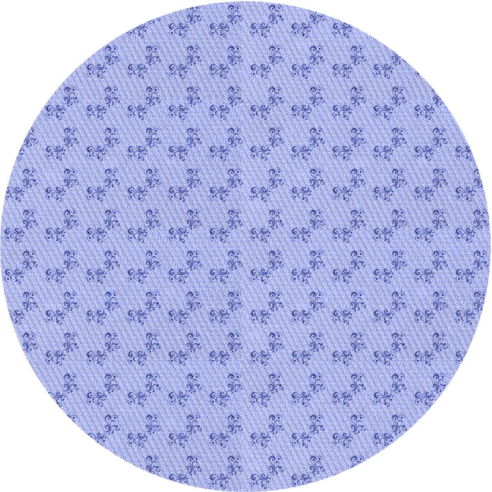 Square Patterned Sky Blue Rug, pat371blu