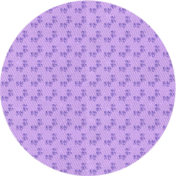 Square Patterned Purple Rug, pat371pur