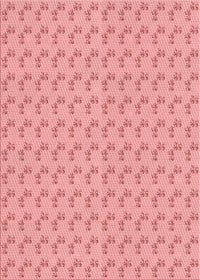 Machine Washable Transitional Pastel Pink Rug, wshpat371rd