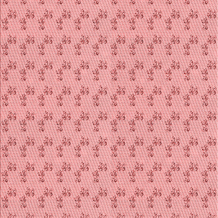 Machine Washable Transitional Pastel Pink Rug, wshpat371rd