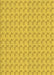 Machine Washable Transitional Golden Yellow Rug, wshpat371yw