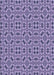 Machine Washable Transitional Deep Periwinkle Purple Rug, wshpat3710blu