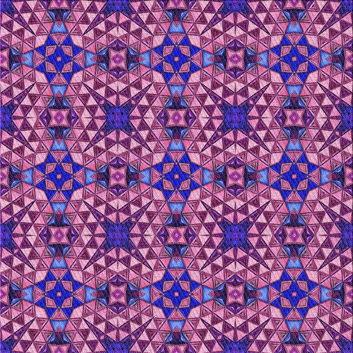 Round Patterned Dark Magenta Purple Rug, pat3712pur