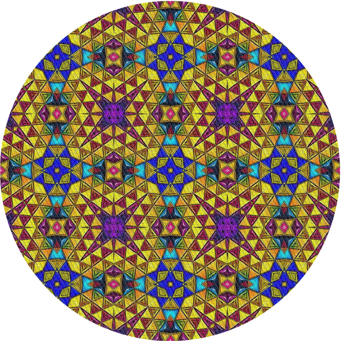 Square Machine Washable Transitional Plum Velvet Purple Rug, wshpat3712