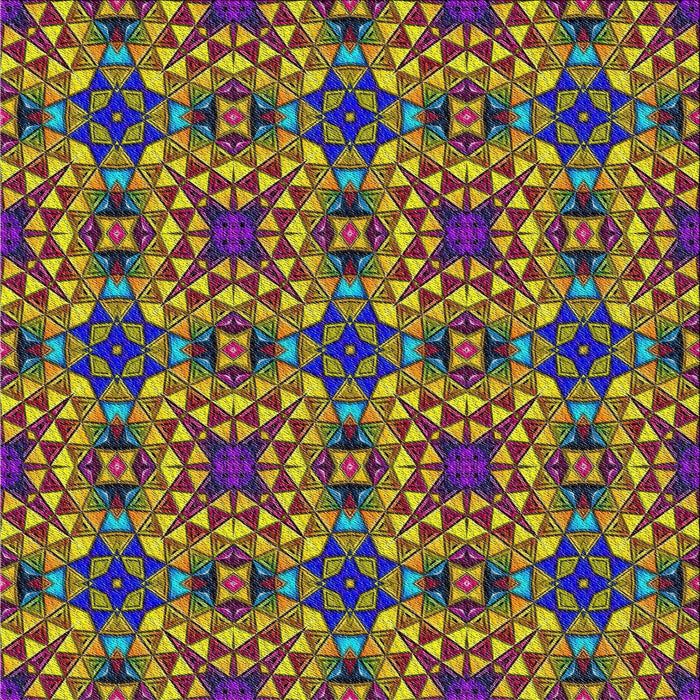 Square Patterned Plum Purple Modern Rug, pat3712