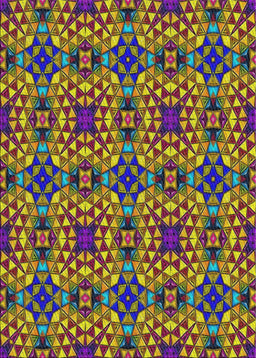 Patterned Plum Purple Modern Rug, pat3712