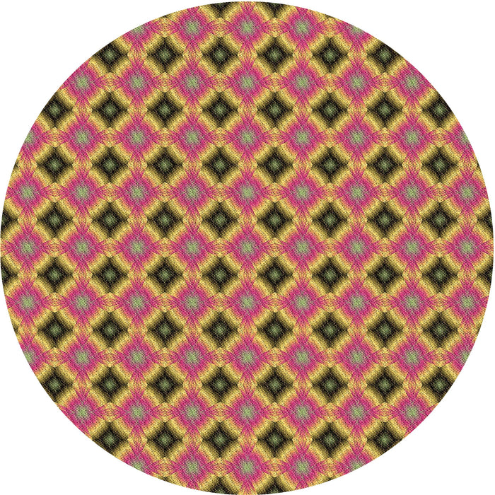 Square Machine Washable Transitional Orange Gold Rug in a Living Room, wshpat3713brn