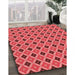 Machine Washable Transitional Red Rug in a Family Room, wshpat3713rd