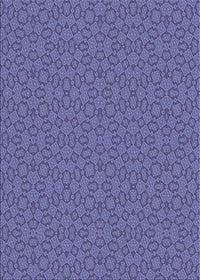 Machine Washable Transitional Deep Periwinkle Purple Rug, wshpat3715blu