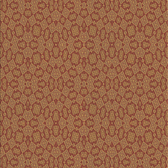 Machine Washable Transitional Orange Rug, wshpat3715brn