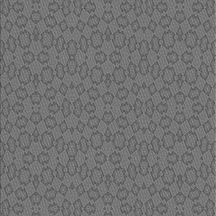 Machine Washable Transitional Gunmetal Gray Rug, wshpat3715gry