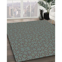 Patterned Purple Rug, pat3715lblu