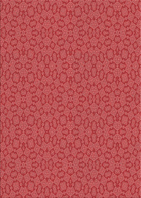 Machine Washable Transitional Red Rug, wshpat3715rd