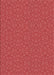 Patterned Red Rug, pat3715rd
