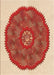 Patterned Red Rug, pat3716org