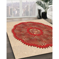 Patterned Red Rug, pat3716org