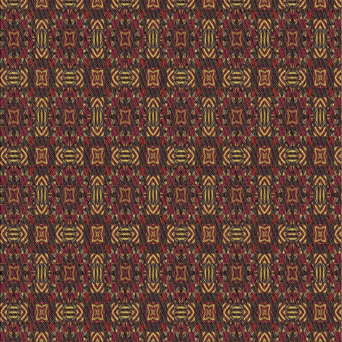 Patterned Sienna Brown Rug, pat3717brn