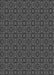 Patterned Black Rug, pat3717gry