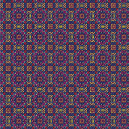 Square Patterned Plum Purple Novelty Rug, pat3717