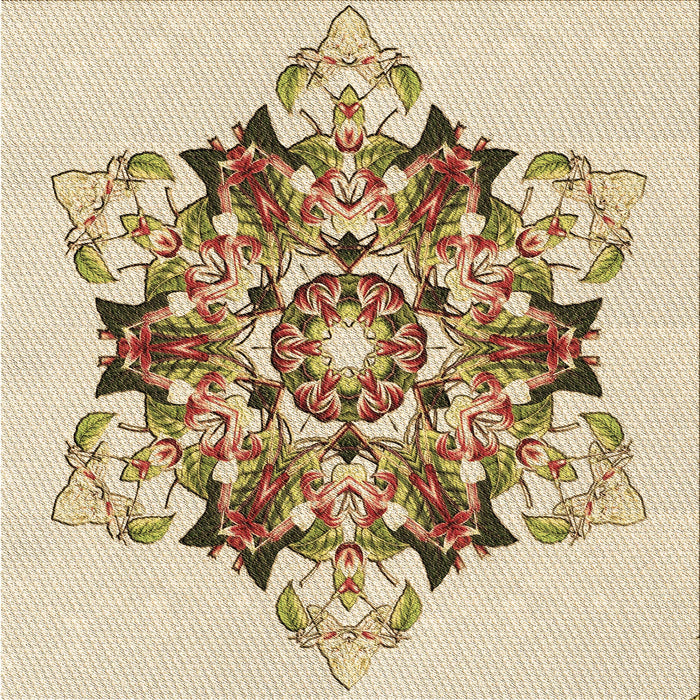 Round Machine Washable Transitional Golden Blonde Gold Rug, wshpat3719brn