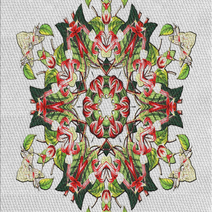 Patterned Army Brown Novelty Rug, pat3719