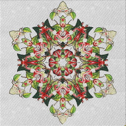 Sideview of Machine Washable Transitional Army Brown Rug, wshpat3719