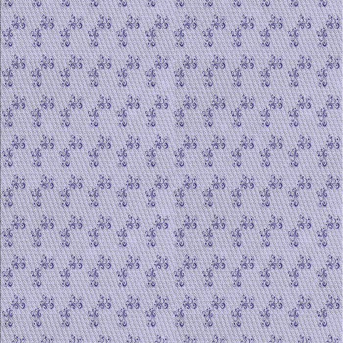 Patterned Pale Lilac Purple Novelty Rug, pat371