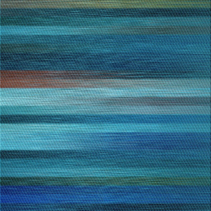 Round Machine Washable Transitional Dark Turquoise Green Rug, wshpat372lblu