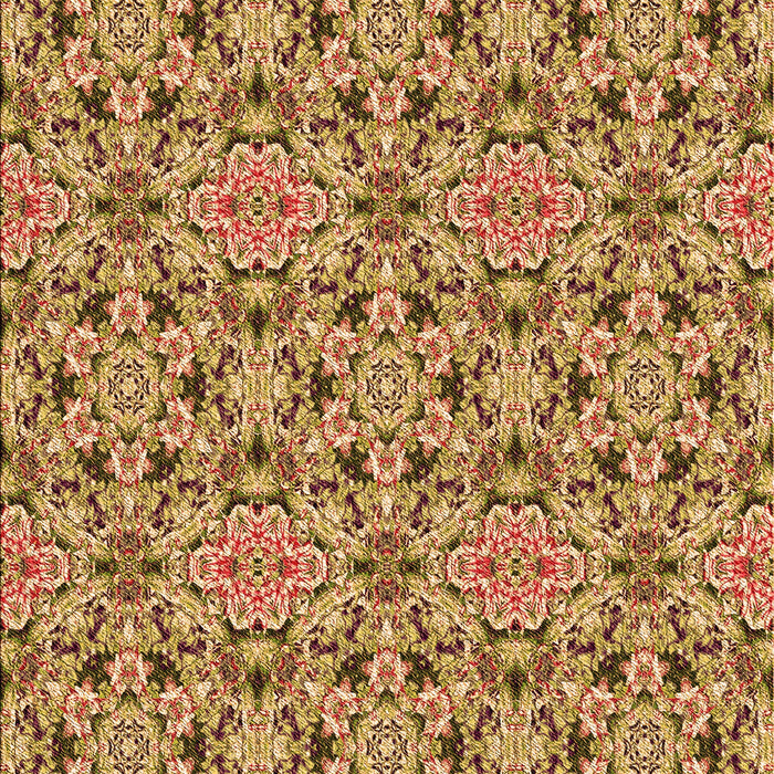 Patterned Orange Rug, pat3720org