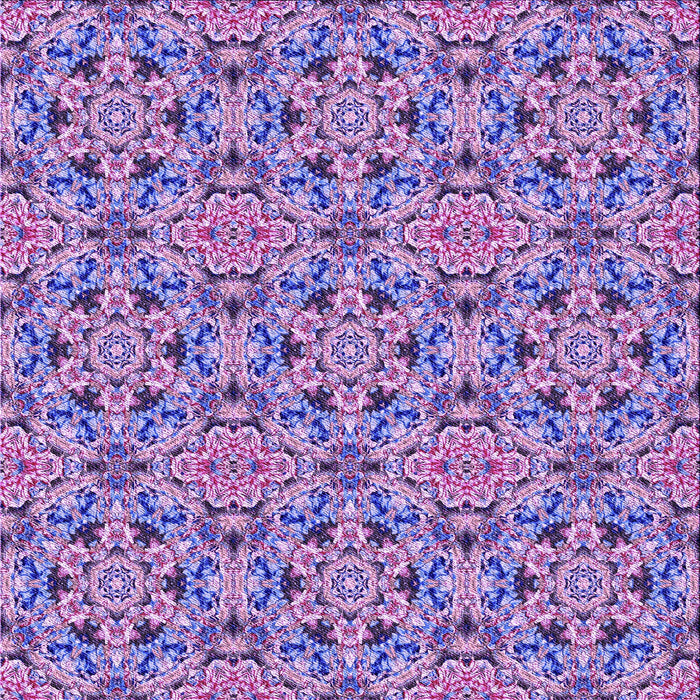 Round Machine Washable Transitional Bright Lilac Purple Rug, wshpat3720pur