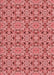 Machine Washable Transitional Light Coral Pink Rug, wshpat3720rd