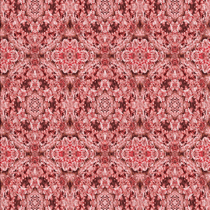 Machine Washable Transitional Light Coral Pink Rug, wshpat3720rd